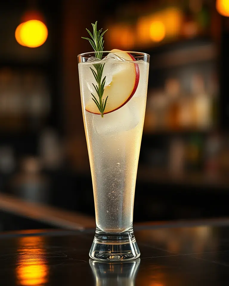 Bright Orchard Gin and Tonic