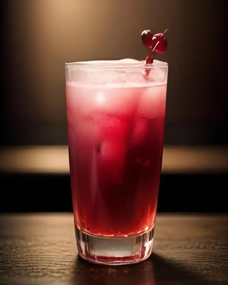Sour Cherry Fizz