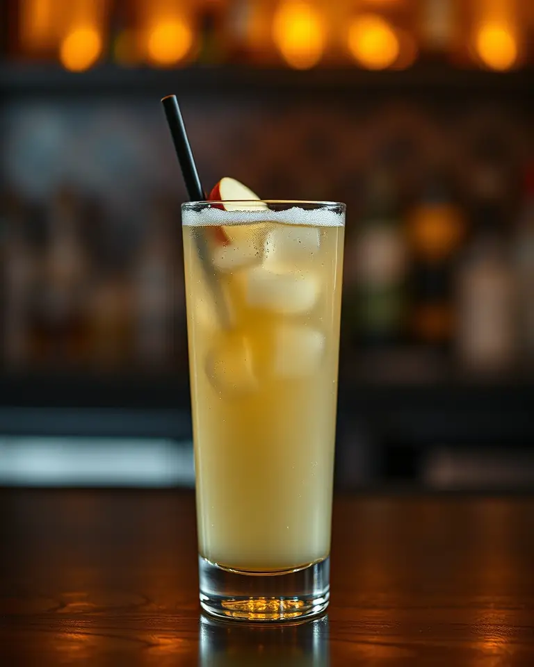 Whiskey Apple Highball